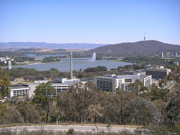 Department headquarters at the Russell Offices complex in Canberra