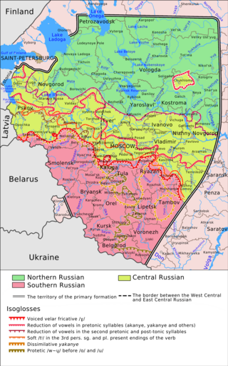 <span class="mw-page-title-main">Northern Russian dialects</span> Dialect group of Russian