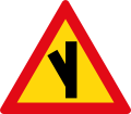 Skewed junction left