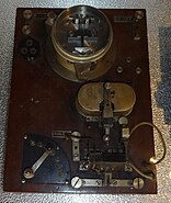 SMS Braunschweig Morse telegraph