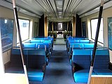 One of the interiors of the SOAC cars.