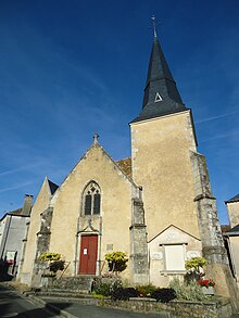 Saint-Cosme-en-Vairais - Contres - Eglise Saint-Augustin.JPG