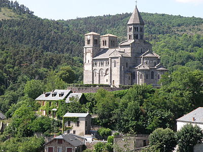 Former Abbatiale of Saint-Nectaire in Puy-de-Dôme, Auvergne (begun 1080)