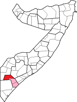 <span class="mw-page-title-main">Sakow District</span> District in Middle Juba, Somalia