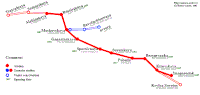 Samara metro map.