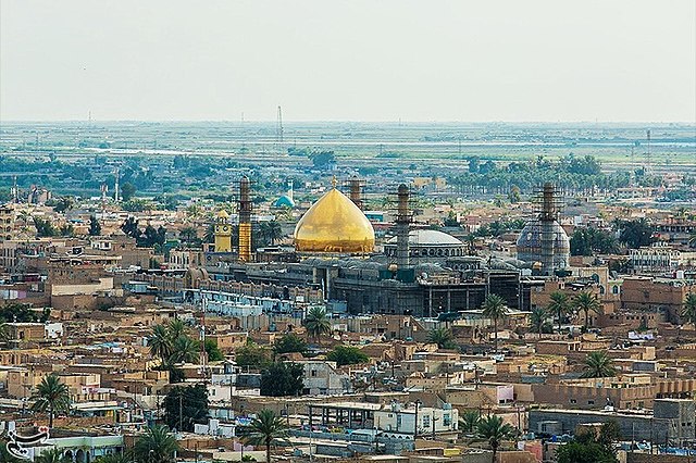 The Al-Askari Shrine in Samarra, Iraq, stands where the house of the 11th Twelver imam Hasan al-Askari and the Mahdi once used to be.