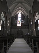Interior of St. Vincent's Church in 2018