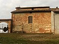 Veduta del fianco sud della chiesa