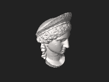 3D model, click to interact. Scan the World - Juno Ludovisi.stl