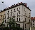 Schmellerstraße 21; Mietshaus, Neurenaissance, 1889. This is a picture of the Bavarian Baudenkmal (cultural heritage monument) with the ID D-1-62-000-6245 (Wikidata)