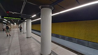 <span class="mw-page-title-main">Semmelweis Klinikák metro station</span> Budapest metro station