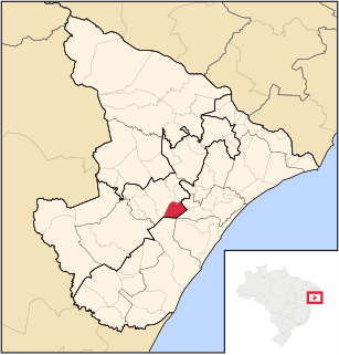 Areia Branca, Sergipe Municipality in Northeast, Brazil