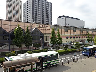 新浦安駅への交通機関を使った移動方法