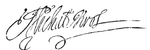 Signature of Miachel Korybut Wiśniowiecki.PNG