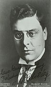 German operatic baritone Robert Burg