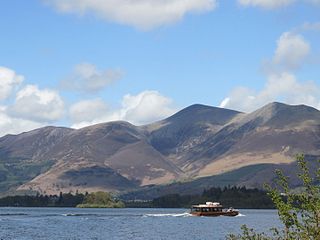 Skiddaw Mountain in the Lake District, England