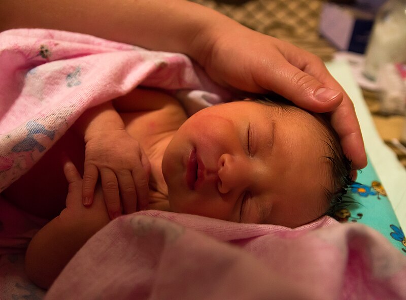 File:Sleeping baby, Baby's sleep, Moscow, Russia.jpg