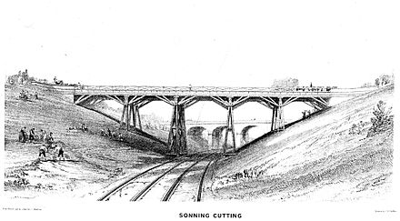 The Sonning Cutting in 1846