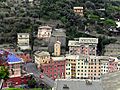 Italiano: Sori dall'alto,particolare delle case del borgo