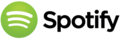 Logo de Spotify de mars 2013 jusqu'à mai 2015.