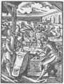 "Der Steynmetz" aus Eigentliche Beschreibung aller Stände auf Erden (1568)