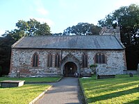 St Dyfnog Llanrhaeadr-yng-Nghinmeirch ger Rhuthun Sir Ddinbych 02.JPG