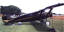 A 1928-built Stinson SM-2 Junior at Lakeland, Florida, in April 2007