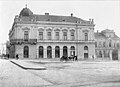 Кућа Марка Стојановића фотографисана са улаза у Калемегдан, око 1898.