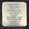 Stolperstein Westendstraße 88 Hedwig Rosenberg
