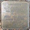 Stolperstein Brahmsallee 19 (Käthe Bonheim), Hamburg-Harvestehude.JPG