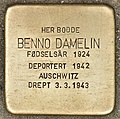 Stumbling block for Benno Damelin (Oslo-Frogner) .jpg