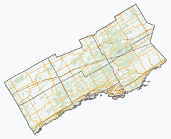 Cornwall is located in United Counties of Stormont, Dundas and Glengarry
