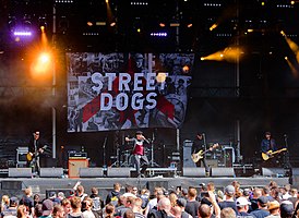 Street Dogs performing live 2018