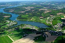 Sorpe Reservoir in the Hochsauerland