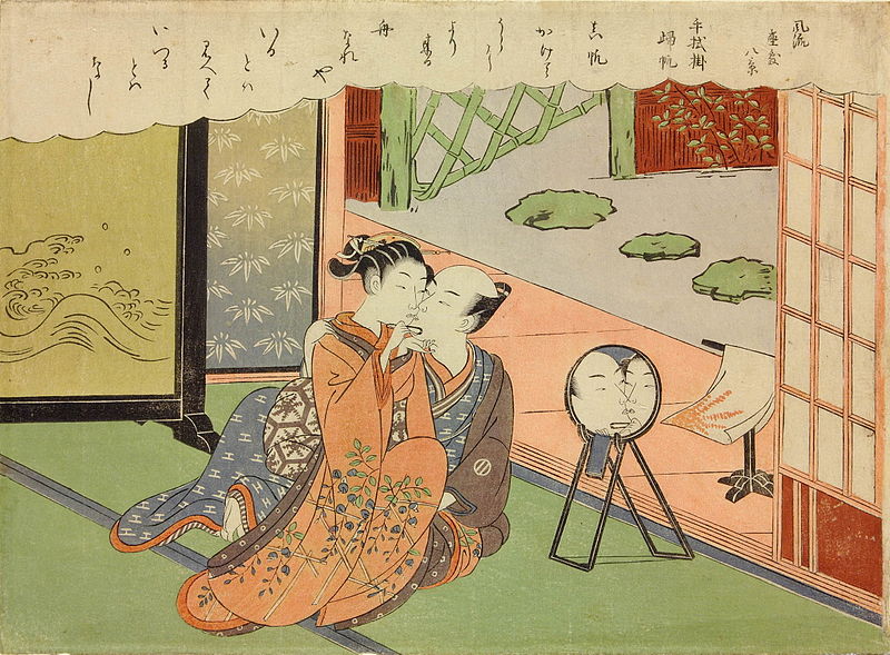 File:Suzuki Harunobu - Fūryū zashiki hakkei - Tenuguikake no kihan (British Museum, cropped).jpg