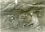 Gruvarbetare i gruvan 1920