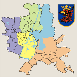 Prawobrzeże District in West Pomeranian, Poland