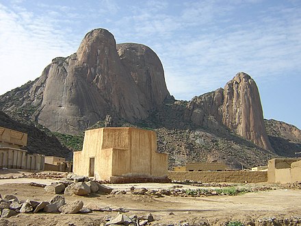 View of Taka Mountains.