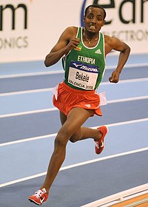 Bronzemedaillengewinner Tariku Bekele