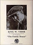 King Vidor 1920 i amerikanska filmbranschens tidning Exhibitors Herald.