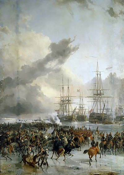 Capture of the Dutch fleet at Den Helder