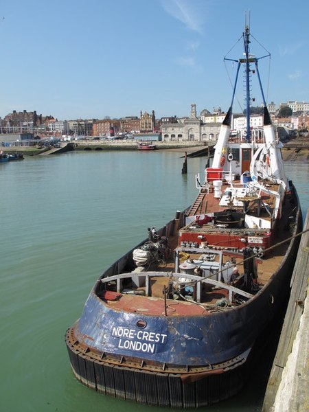 File:The Nore-Crest in Ramsgate Harbour - geograph.org.uk - 3856048.jpg