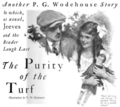 Thumbnail for The Purity of the Turf (short story)