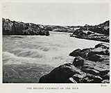 Tweede cataract in 1906; lag ten zuiden van Wadi Halfa (Soedan) en is sinds 1964 verdwenen in het Nassermeer