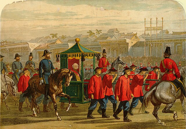 Entry of Lord Elgin into Peking, 1860