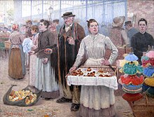 Les Camelots aux Halles (1893), місцезнаходження невідоме.