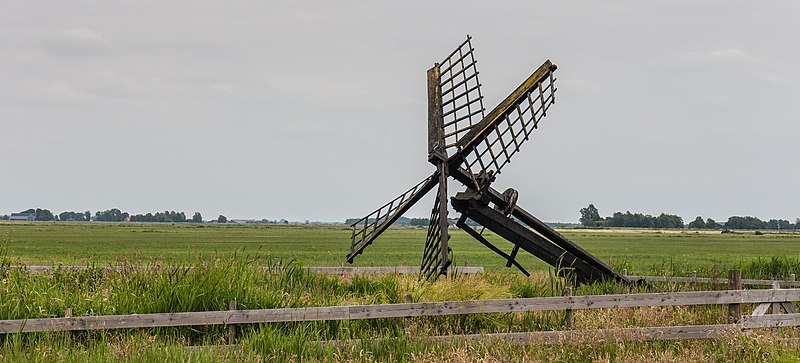 File:Tjasker Zandpoel, windmolen bij Wijckel. Friesland. 10-06-2020 (actm.) 12.jpg