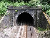 Totley Tunnel on the Manchester to Sheffield Hope Valley line Totley Tunnel western portal.jpg