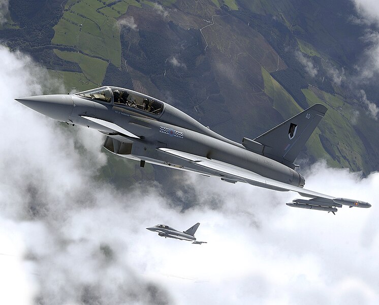 File:Typhoon multi-role aircraft from 17 Squadron RAF.jpg