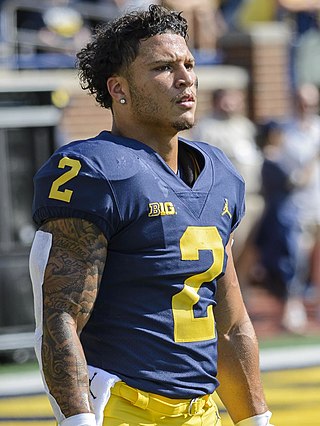 <span class="mw-page-title-main">Blake Corum</span> American football player (born 2000)